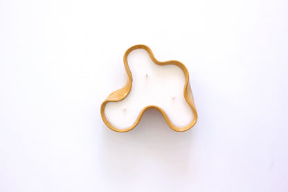 Sandstorm meander candle