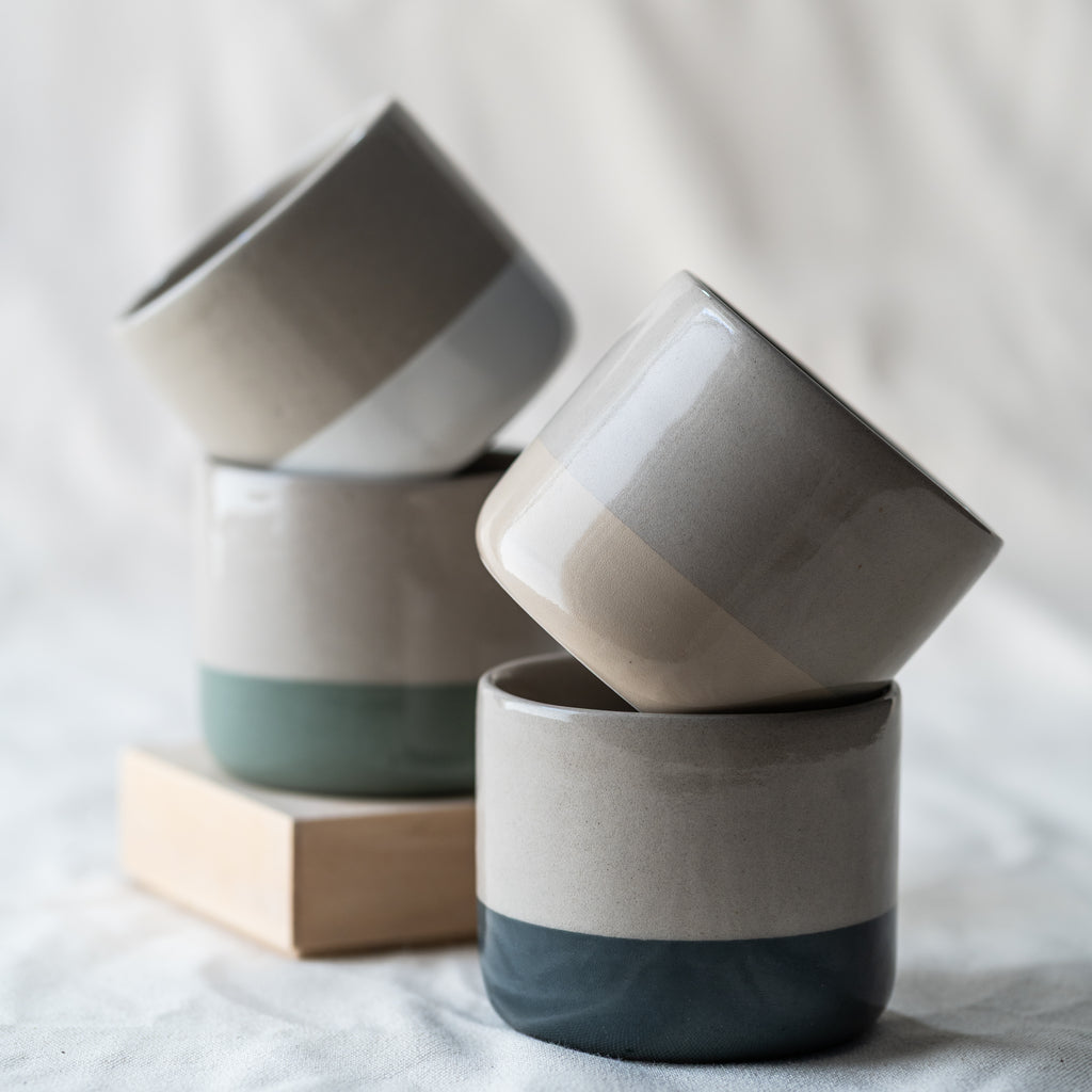 Flat White Tumbler - Set of 4